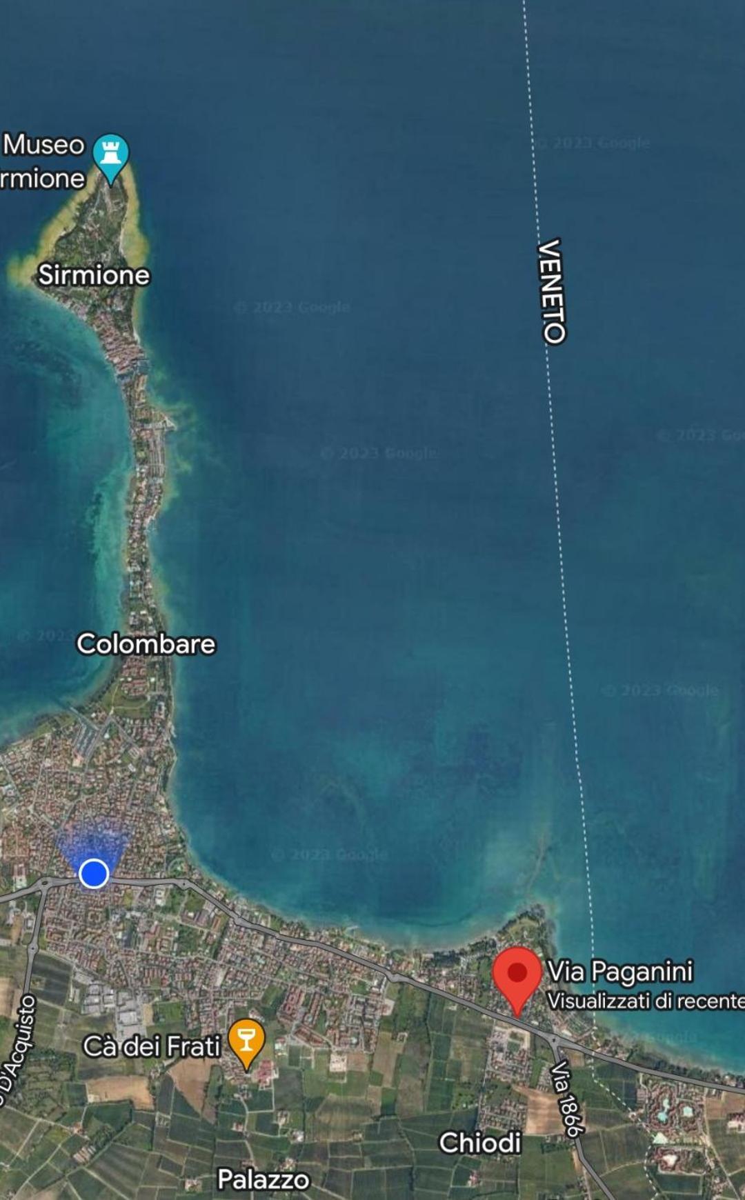 Appartement Casa Vittoria Sirmione Punta Gro Con Piscina Extérieur photo
